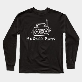 Old School Player Long Sleeve T-Shirt